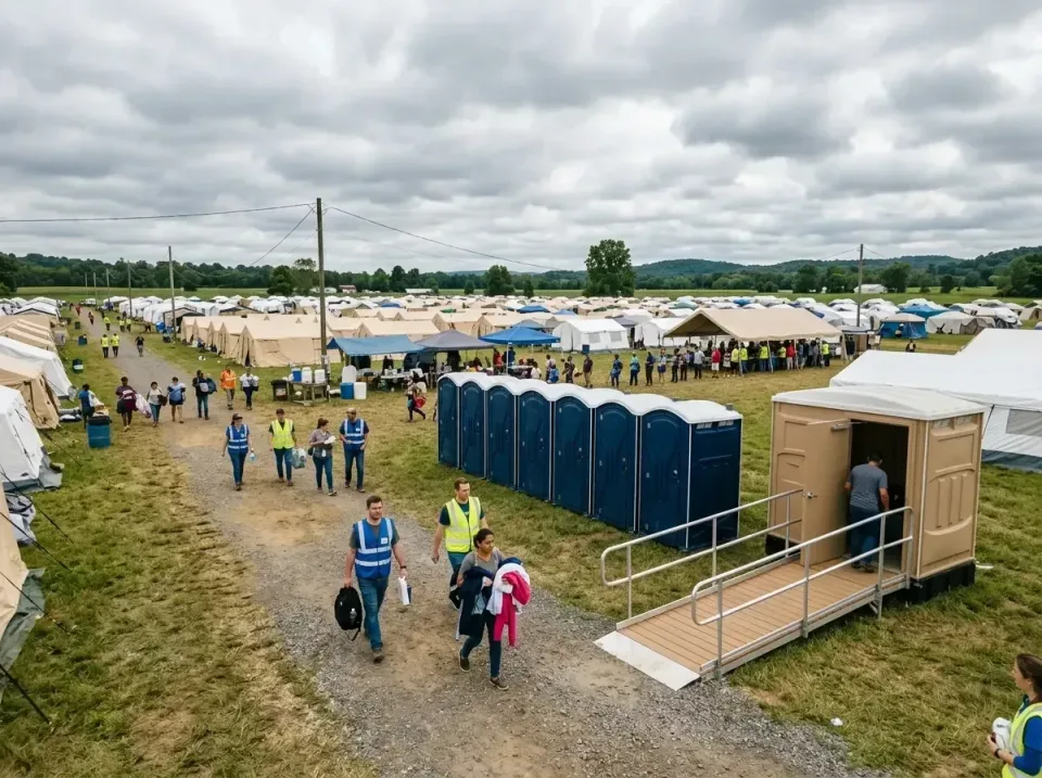 disaster-relief-camp-restrooms-010 — frequently asked questions, Dumpster & Portable Bathrooms Rental in Dakota City, NE